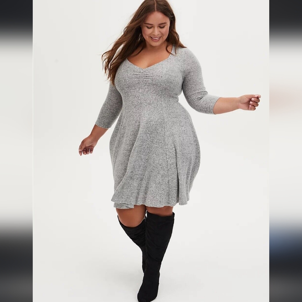Women's Torrid Soft Gray Dress